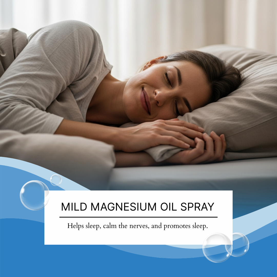 Organic Magnesium Recovery Spray for Sleep, Stress Relief & Muscle Relaxation | 100ml