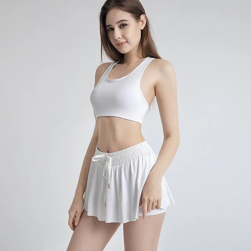 Flow Skort - White