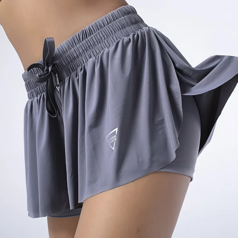 Flow Skort - Graphite